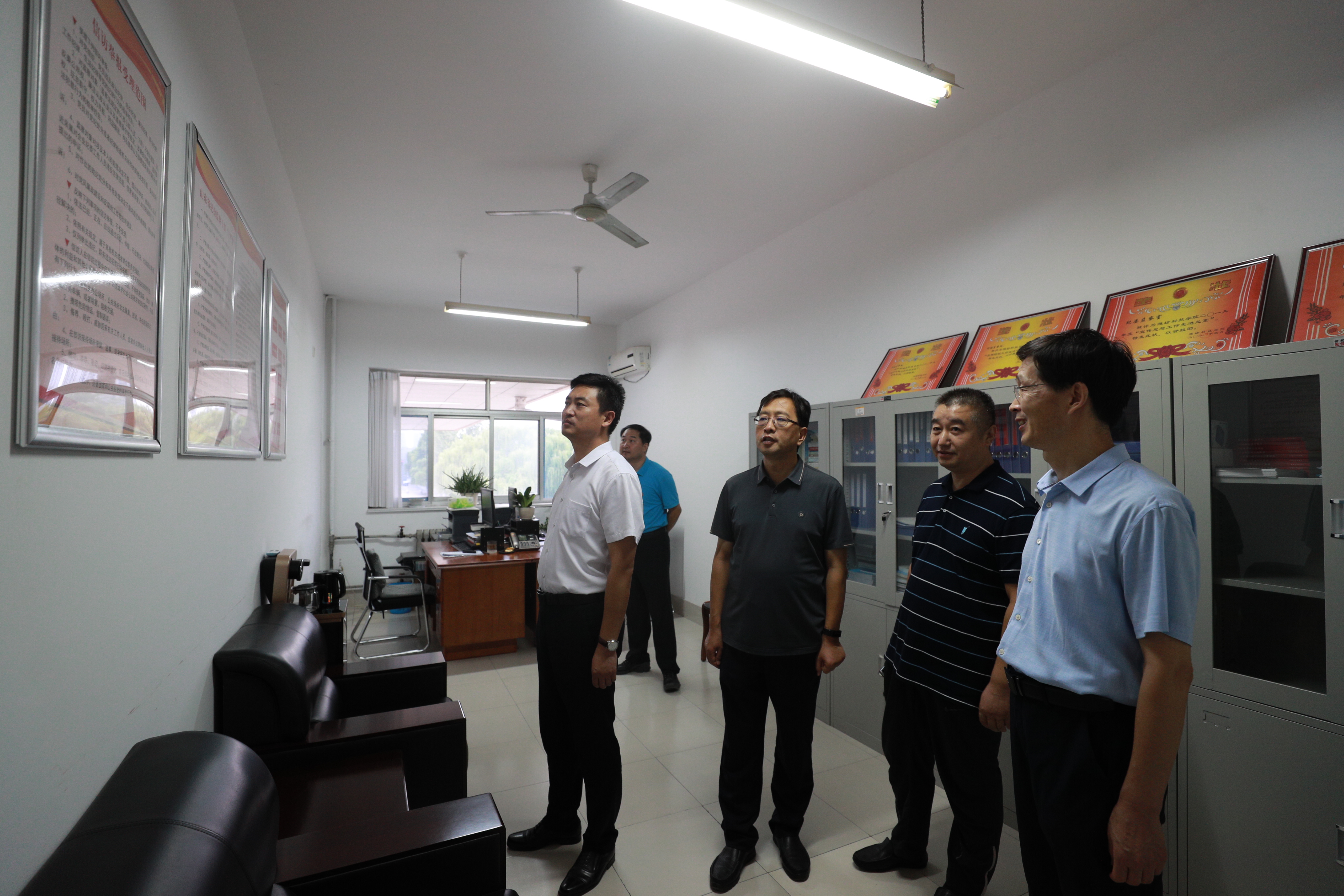 寿光市领导李学明到我校调研指导工作